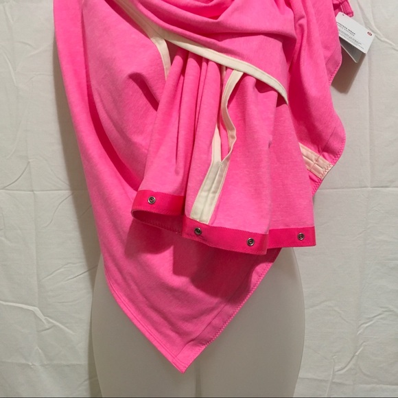 New Lululemon Vinyasa Wrap neon pink HPIN - Picture 6 of 8